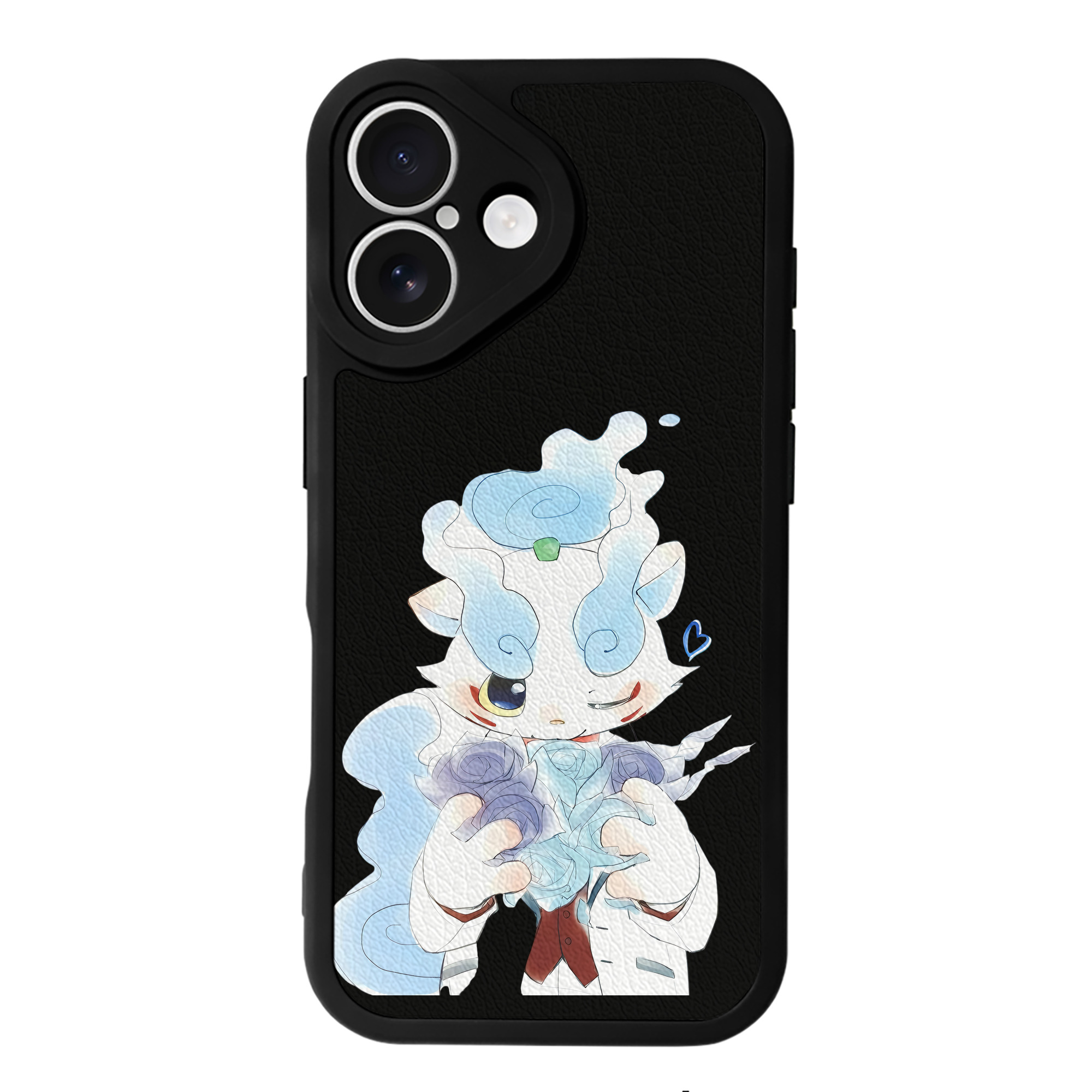 （画像用） 妖怪ウォッチ Yo-kai Watch 【iPhone 16シリーズ対応】シリコンスマホケース（レザー調） 材質：シリコン